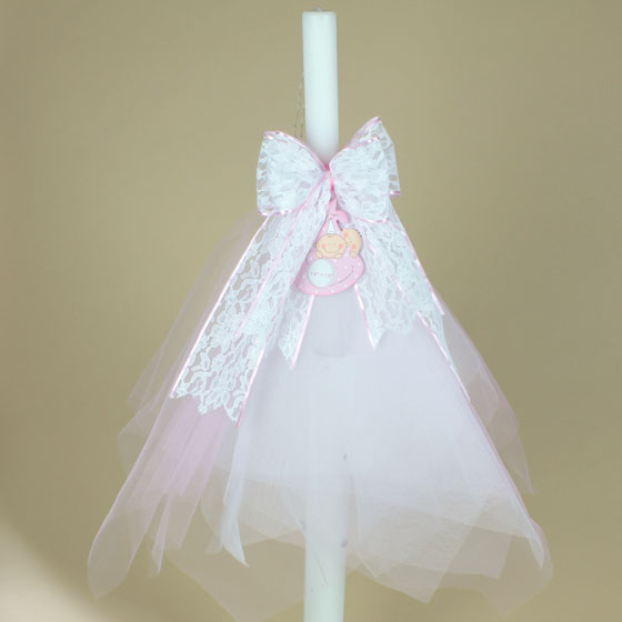 Christening Candle / Lambada